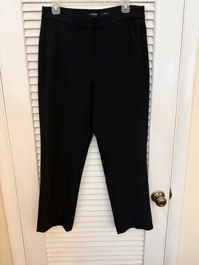 J. Crew Black Straight-Leg Women's Pants